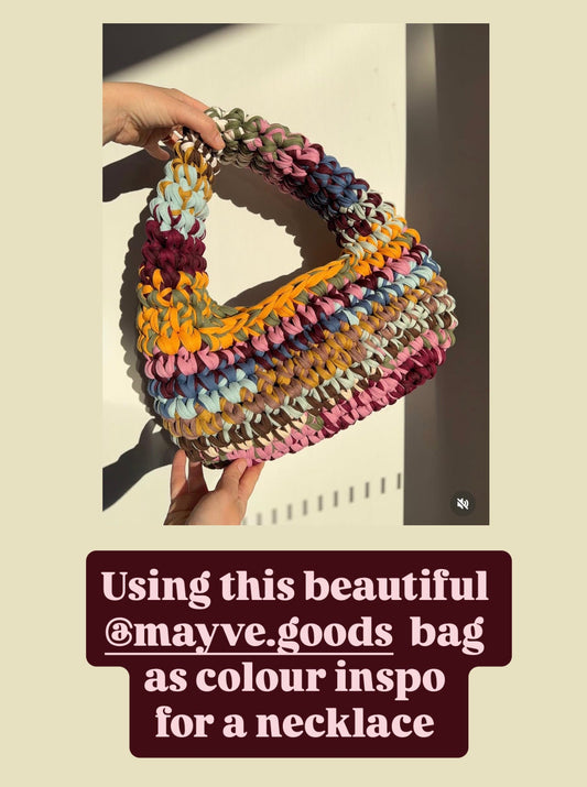 Mayve Goods rainbow eve inspired necklace