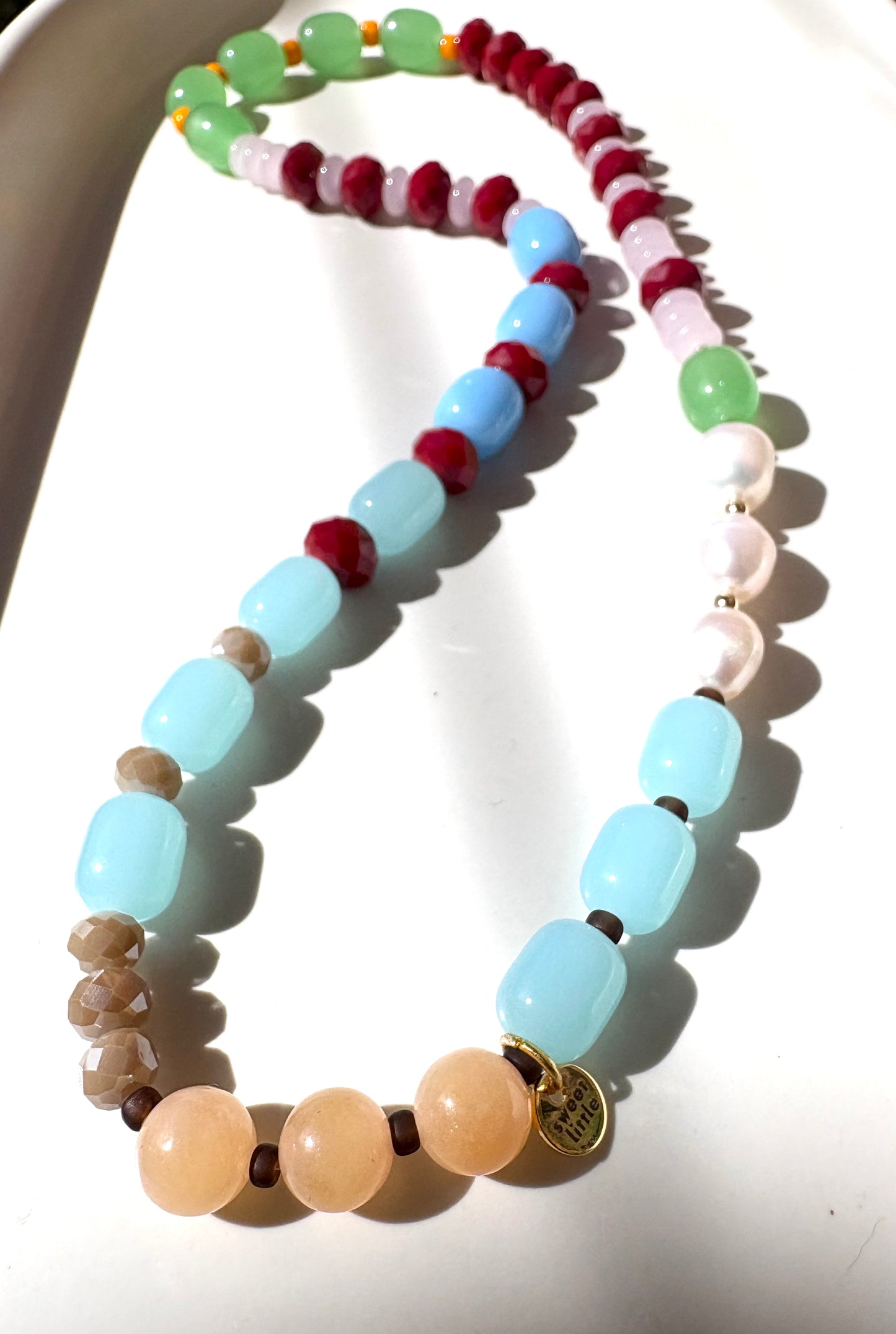 Mayve Goods rainbow eve inspired necklace