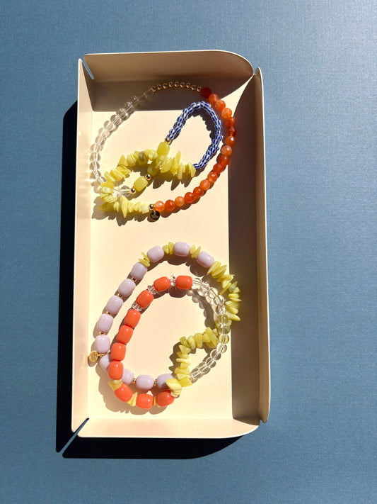 Lemon Jade stone collection