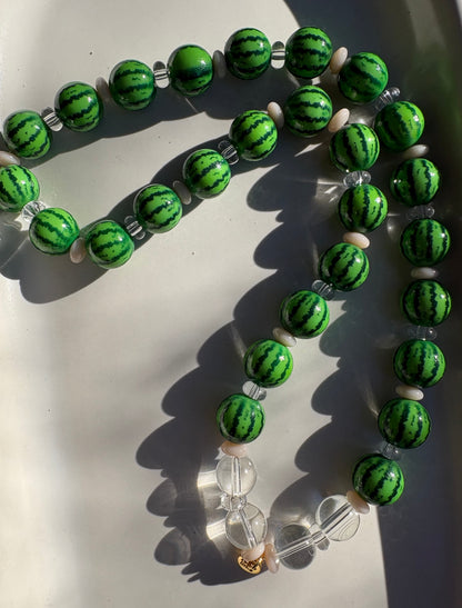 Semi-precious stone necklaces with charms