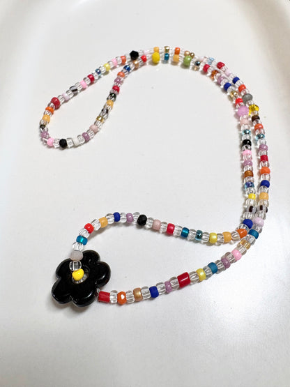 Flower Charm Necklaces