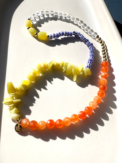 Lemon Jade stone collection