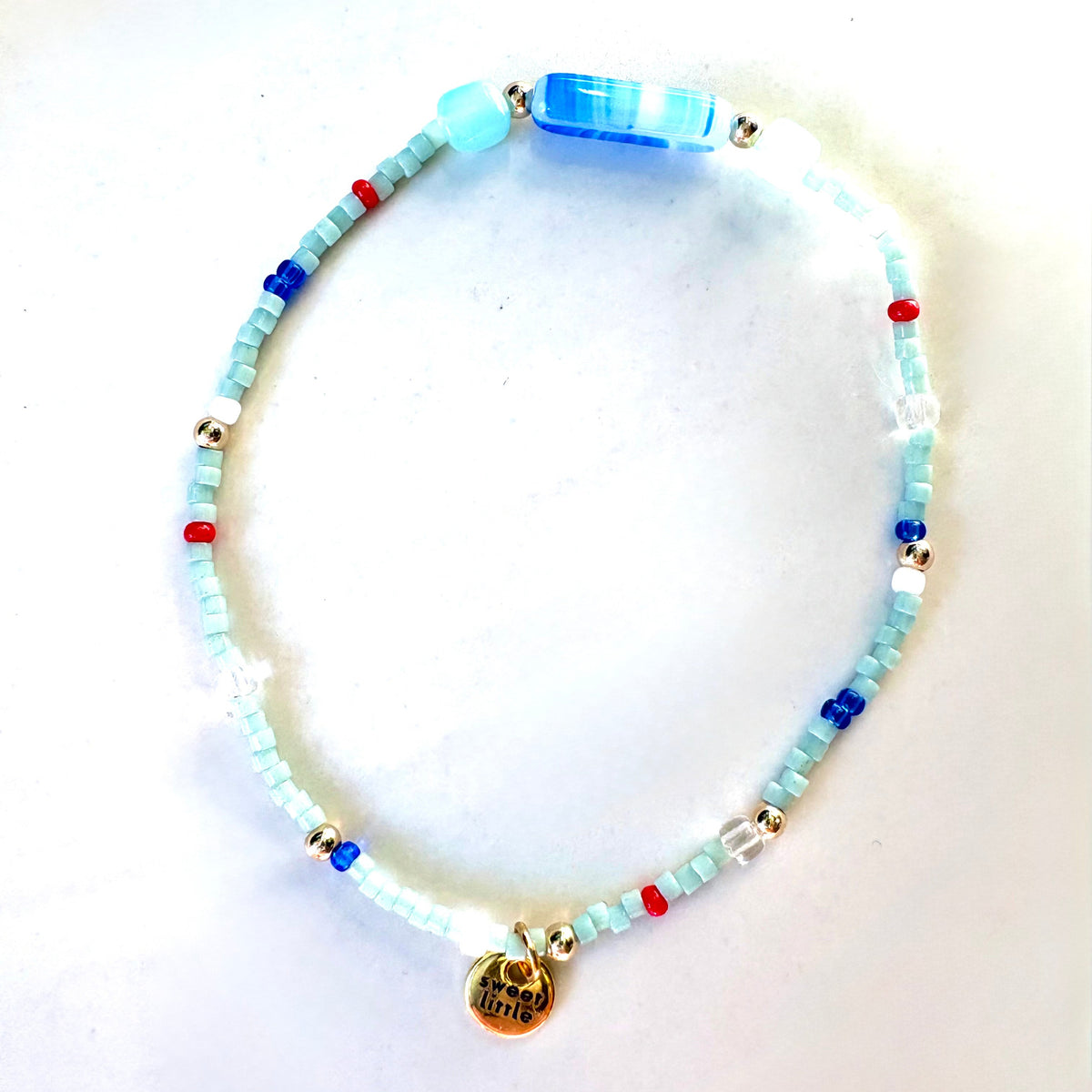 Turquoise blues bracelet