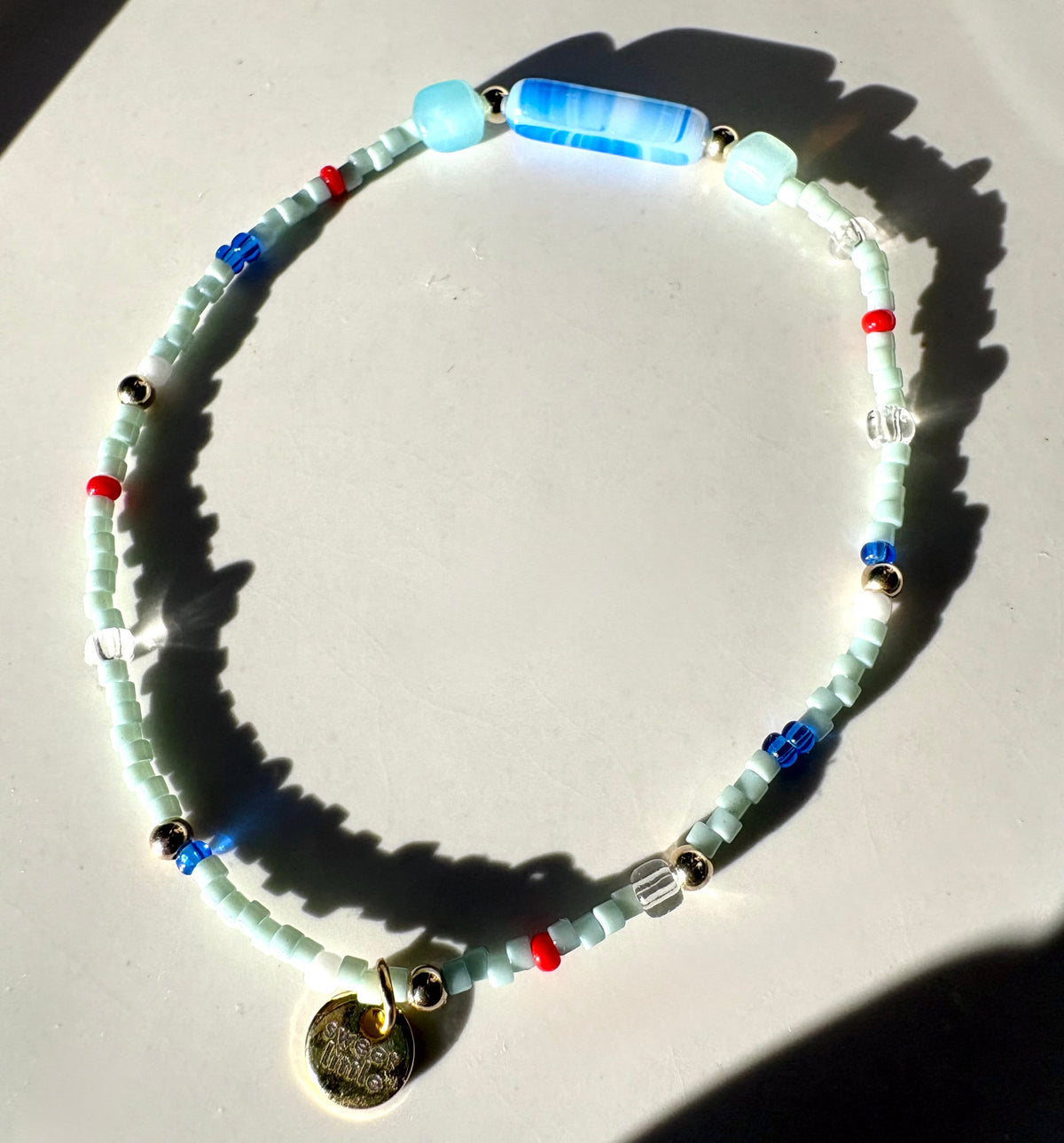 Turquoise blues bracelet