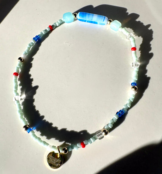 Turquoise blues bracelet