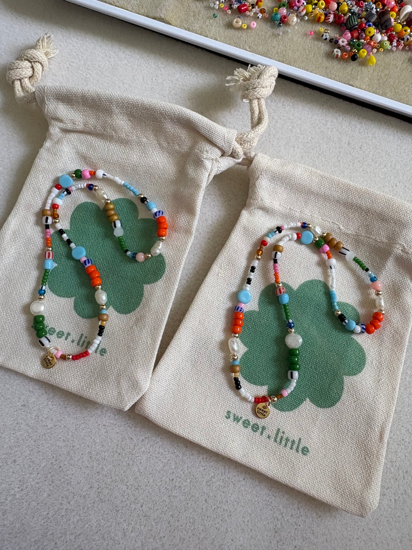 C U S T O M ** ADULT BEADED ANKLET