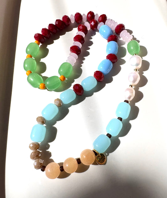 Mayve Goods rainbow eve inspired necklace